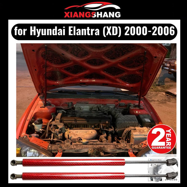 Газовые упоры капота для Hyundai Elantra/Avante (XD) 2000-2006 ...
