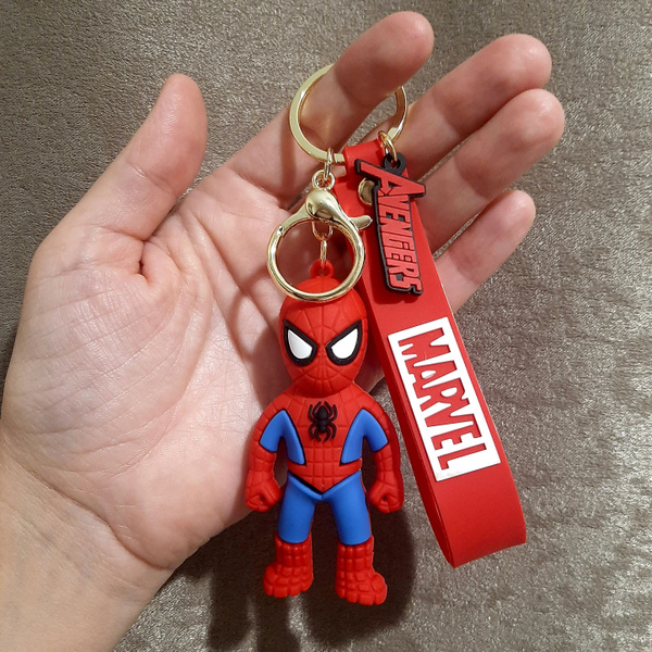 Силиконовый брелок Человек паук/ брелок на ключи / брелок на рюкзак ...