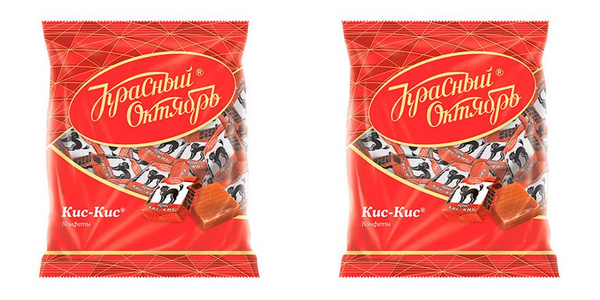 Красный Октябрь Ирис Кис-Кис , 450 г, 2 шт - купить с доставкой по ...