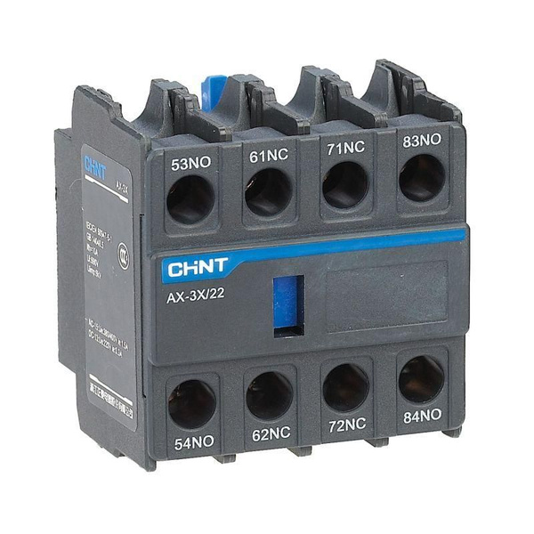 Приставка доп. контакты AX-3X/22 к контактору NXC-06 630 (R) CHINT ...