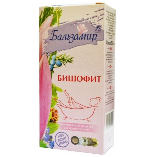 Бальзамир Бишофит средство для ванн флакон, 500 мл 1 шт - купить с ...