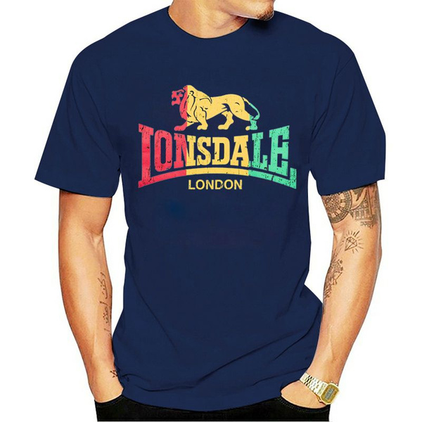 Футболка Lonsdale, размер 50, цвет темно-синий, 100%Хлопок - купить по ...
