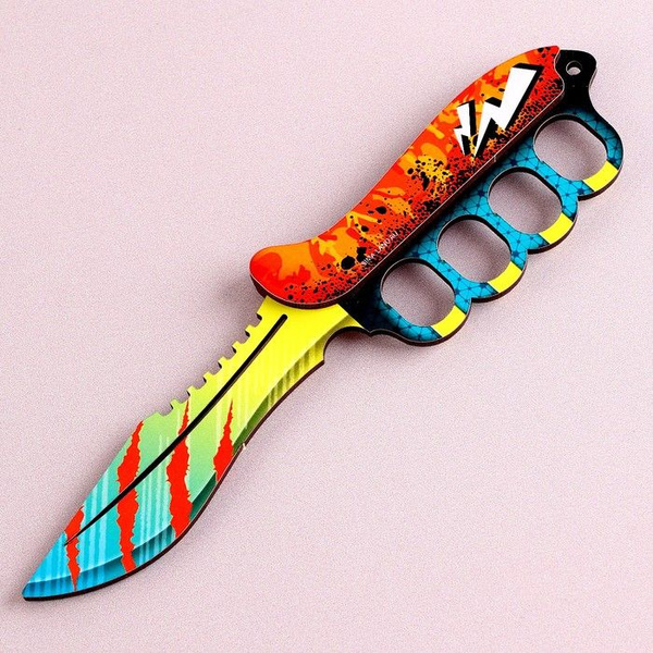 Модель из дерева "Нож-кастет", молнии МД 114 / 9624264 - купить с ...