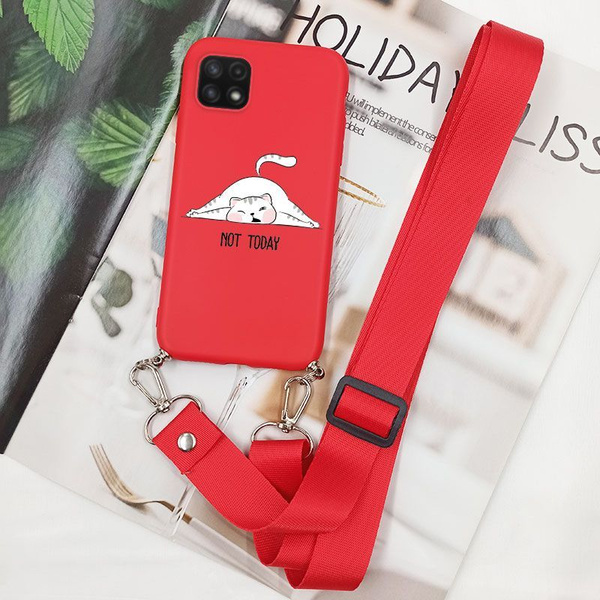 Силиконовая крышка Lazy Cat Countrace для Samsung Galaxy A22 5G ...