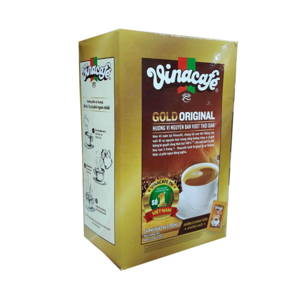Вьетнамский растворимый кофе Gold Original 3в1 (VinaCafe), 18 пак*17гр ...