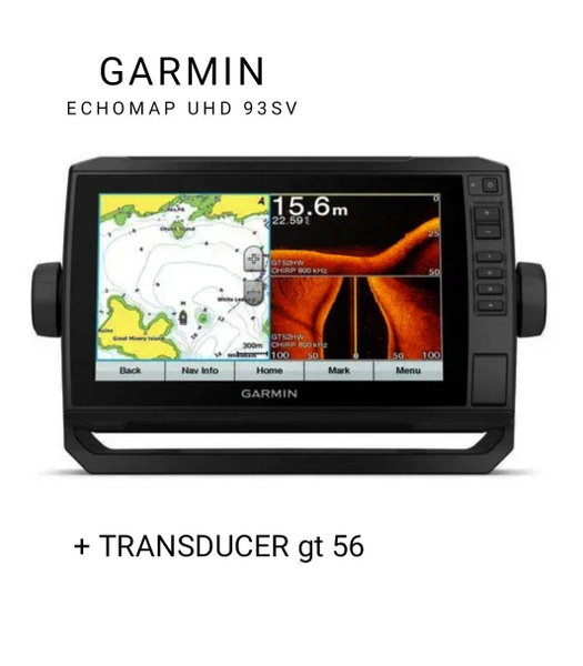 Эхолот GARMIN ECHOMAP UHD 93SV с датчиком GT 56UHD-TM - купить с ...