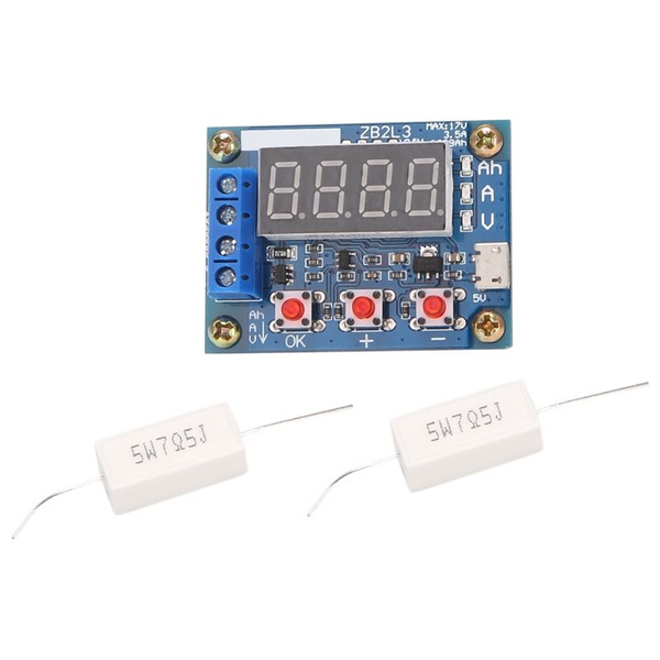ZB2L3 Battery Tester 18650 Сопротивление источника питания литиевой ...
