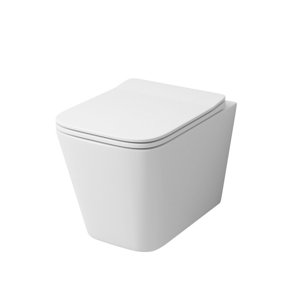 Унитаз Grossman GR-4441S, подвесной, безободковый, с сиденьем микролифт ...