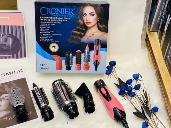 Фен-щетка для волос CRONIER 800-4 - купить по выгодной цене в интернет ...