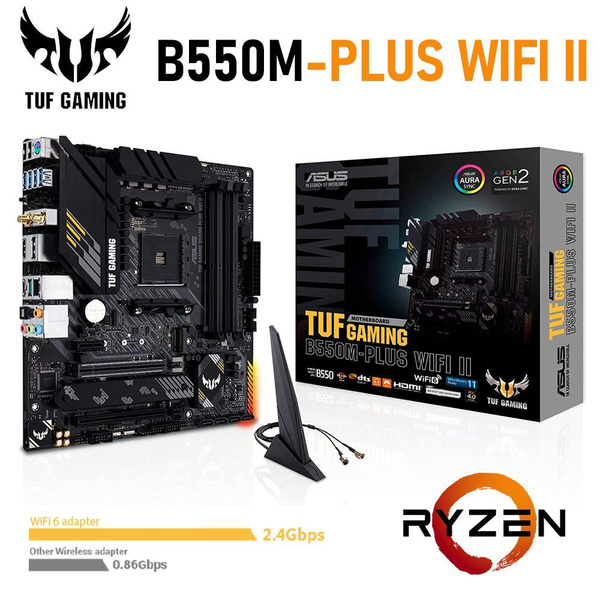 Материнская плата ASUS Материнская плата ASUS TUF GAMING B550M-PLUS ...