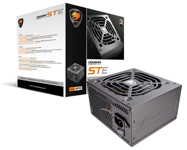 Cougar Блок питания компьютера STE 500W, 500 Вт (CGR ST-500) - купить с ...