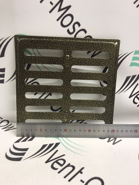 Решетка с задвижкой 20х20 бронза с жалюзями - купить с доставкой по ...