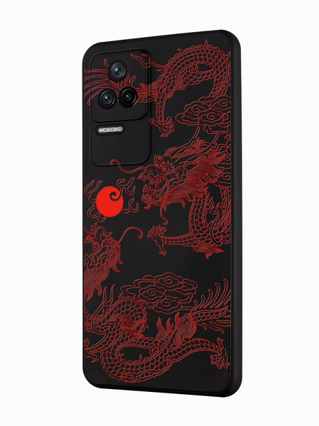 Силиконовый чехол Mcover для Poco F4 (5G) (Поко Ф4 5Джи), Японский ...