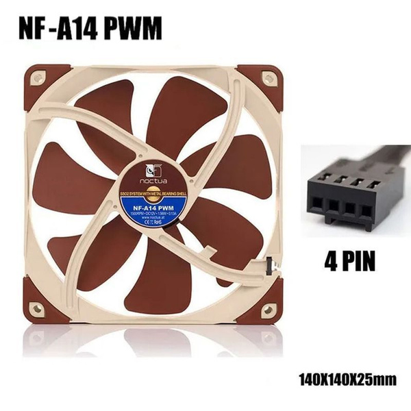 Система охлаждения для корпуса Noctua NF-A14 PWM - купить кулер по ...