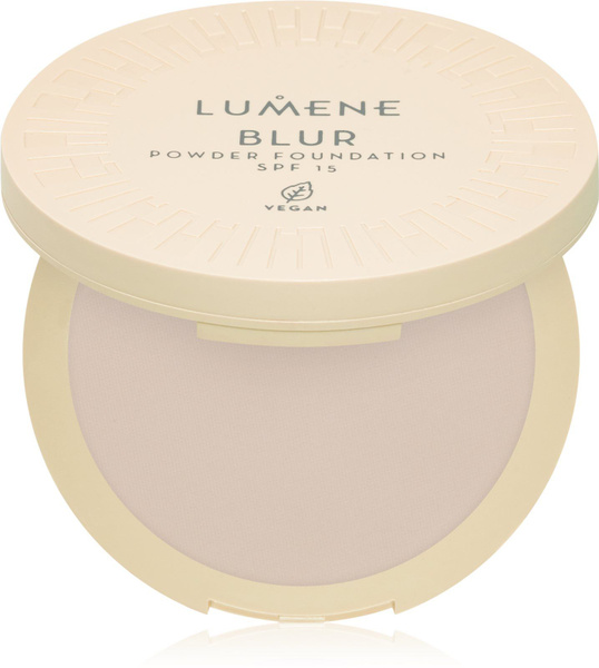 Lumene Blur - пудра и тональный крем в одном SPF 15 / No. 2 10 g ...