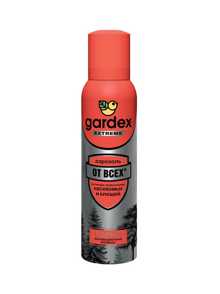Аэрозоль От Клещей И Комаров Gardex Extreme, 150 Мл (Б/Р) - купить с ...