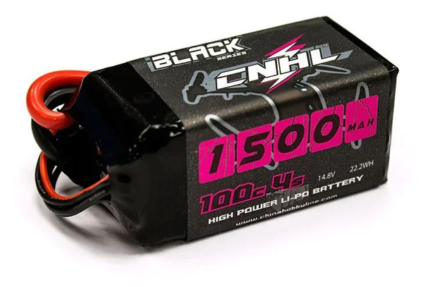 Аккумулятор CNHL Black Series 1500мАч 4S 100C LiPo XT60 купить с