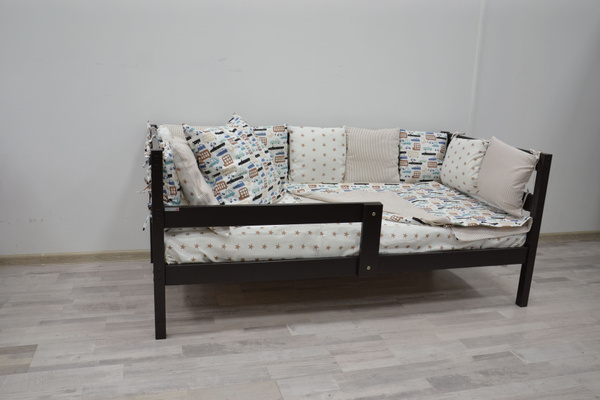 My Baby Кровать детская Софа,80х1,6х72 см, черный - купить с доставкой ...