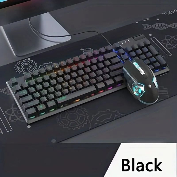 AJAZZ AF981 Mechanical Keyboard+AJ120 Игровая мышь, Игровой набор CSGO ...