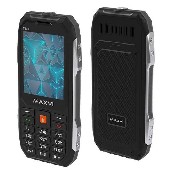 Мобильный телефон Maxvi T101, черный - купить по выгодной цене в ...