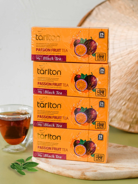 Чай черный TARLTON Маракуйя 4 шт по 25 пак (02/26)№5 - купить с ...