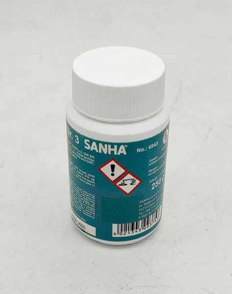 Паста для лужения №3 Sn97Cu3. 0.25 кг SANHA - купить с доставкой по ...