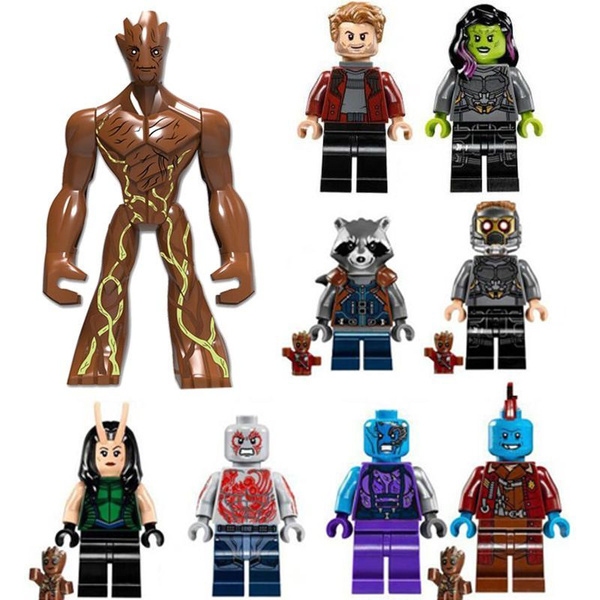 8шт Фигурки Марвел /стражи Галактики (Guardians of the Galaxy) фигурок ...