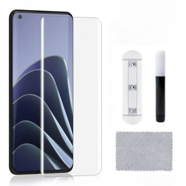 Защитное стекло UV-Glass для OnePlus 10 Pro с олеофобным покрытием (не ...