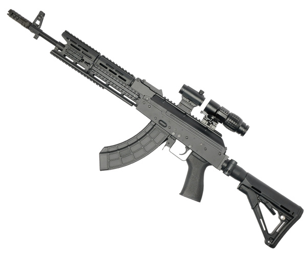 Страйкбольный автомат Cyma RK-103 CM076 (6 мм, телескопический приклад ...