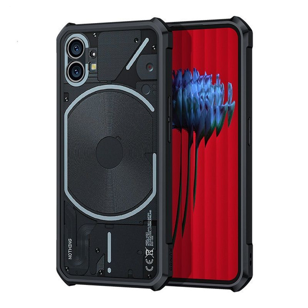 Чехол для Nothing Phone (1) / НОФИНГ ФОН 1, ТПУ Акрил прозрачная ...