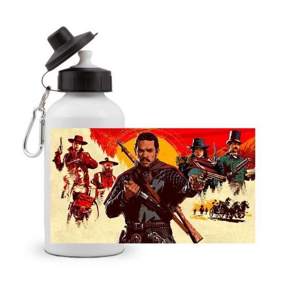 Бутылка спортивная RED DEAD REDEMPTION 2,РЕД ДЕАД РЕДЕМПТИОН 2 №5 по ...