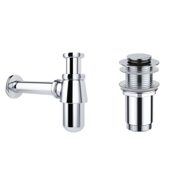 Сифон для раковины с донным клапаном Wellsee Drainage System 182103002 ...
