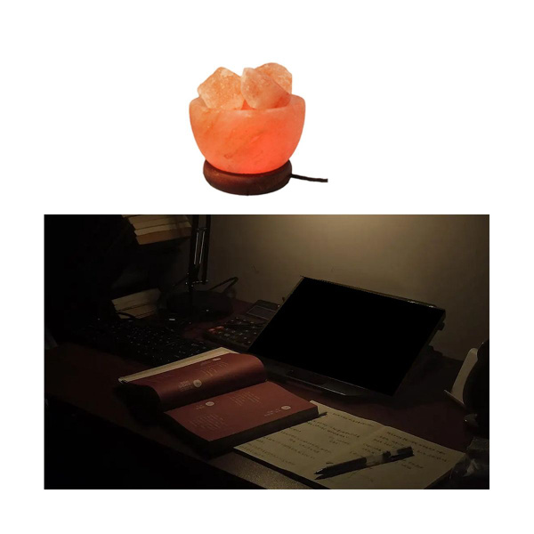 Купить Гималаи Cryal Salt Lamp LED Красочный цвет, меняющий ночник по