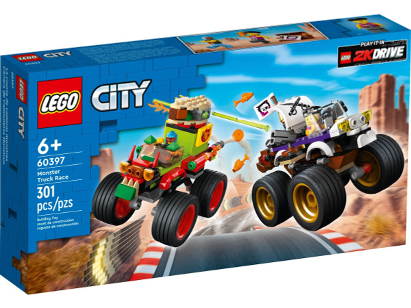 Лего City серия, LEGO Конструктор, лего 60397 Гонка на грузовиках ...