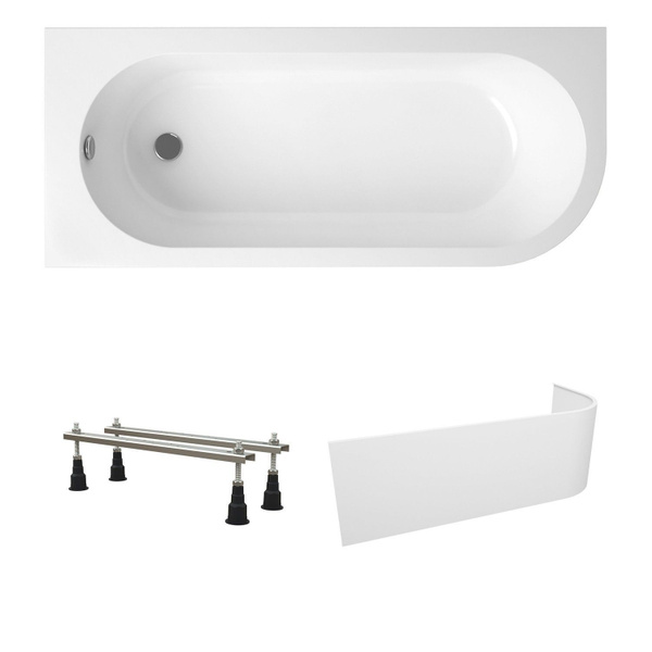 Ванна акриловая 170х72,5 с экраном Lavinia Boho Art II S2-3713170L в ...