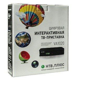 ТВ-ресивер НТВ-ПЛЮС ТВ-приставка VA1020, черный купить по выгодной цене ...