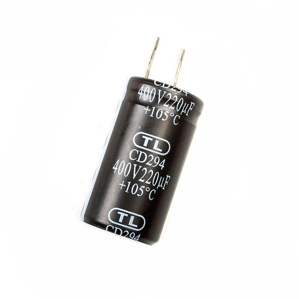1шт.Конденсатор электролитический 400В-220мкФ (220uF-400V, 22x40мм ...