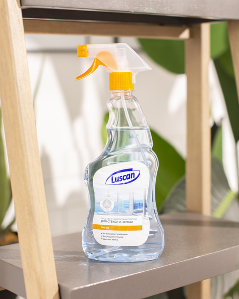 Средство для стекол и зеркал Luscan, 500 мл - купить с доставкой по ...