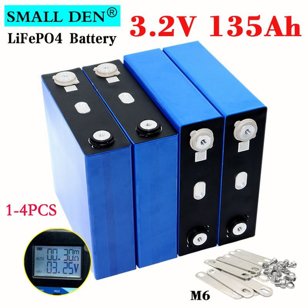 1 - 4pcs 3.2v 135ah LifePo4 Зарядное устройство фосфат железа литий DIY ...