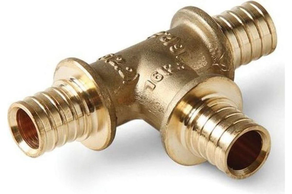 Тройник ELSEN MONOLIT - 20 (для труб из сшитого полиэтилена, латунь ...