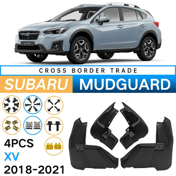 Брызговики подходит для 2018-2021 Subaru XV / Субару XV, Брызговики - 4 ...