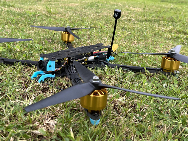 FPV квадрокоптер 10 дюймов, расстояние 6-10 км с 4,5 кг нагрузкой ...