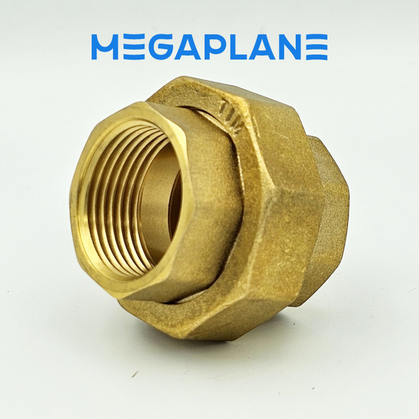 Американка латунная прямого соединения 1/2" внутр. TIM HKS022, HKS022 ...
