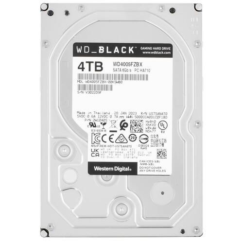 Внутренний жесткий диск Western Digital 4 ТБ Жесткий диск WD Black ...