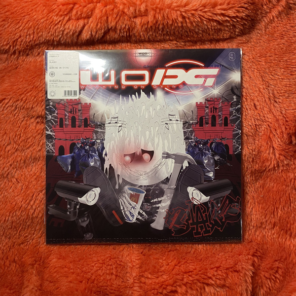Прозрачный винил Bladee - Working On Dying LP (Limited Edition ...