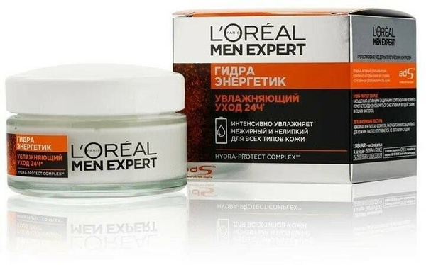 L Oreal Paris Крем для лица Увлажняющий уход 24ч мужской для всех типов ...