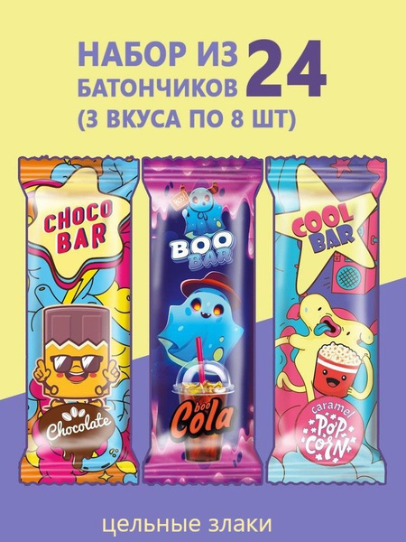 Батончик злаковый Matti Криспи Ассорти 24 шт по 20 г - купить с ...