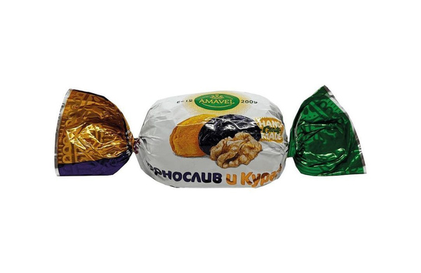 Конфеты глазированные "Чернослив курага и грецкий орех " 1кг, Конфеты ...