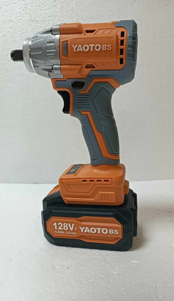 Гайковерт аккумуляторный бесщеточный ударный YAOTO BS 128Vf - купить в ...