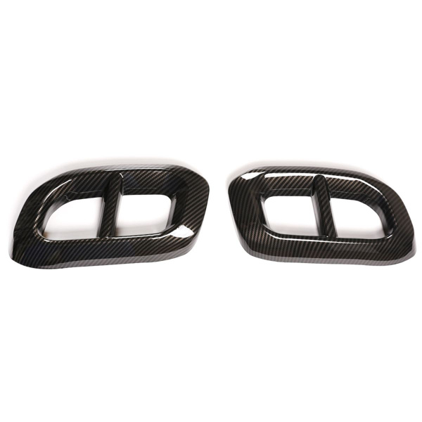 Auto uitlaatpijp Auto RVS Uitlaatpijp Demper Staartkap Trim Voor Mercedes Voor Benz Voor GLE350 Voor GLE450 Voor GLC Voor GLS W167 X253 X167 Zwart auto staart keel